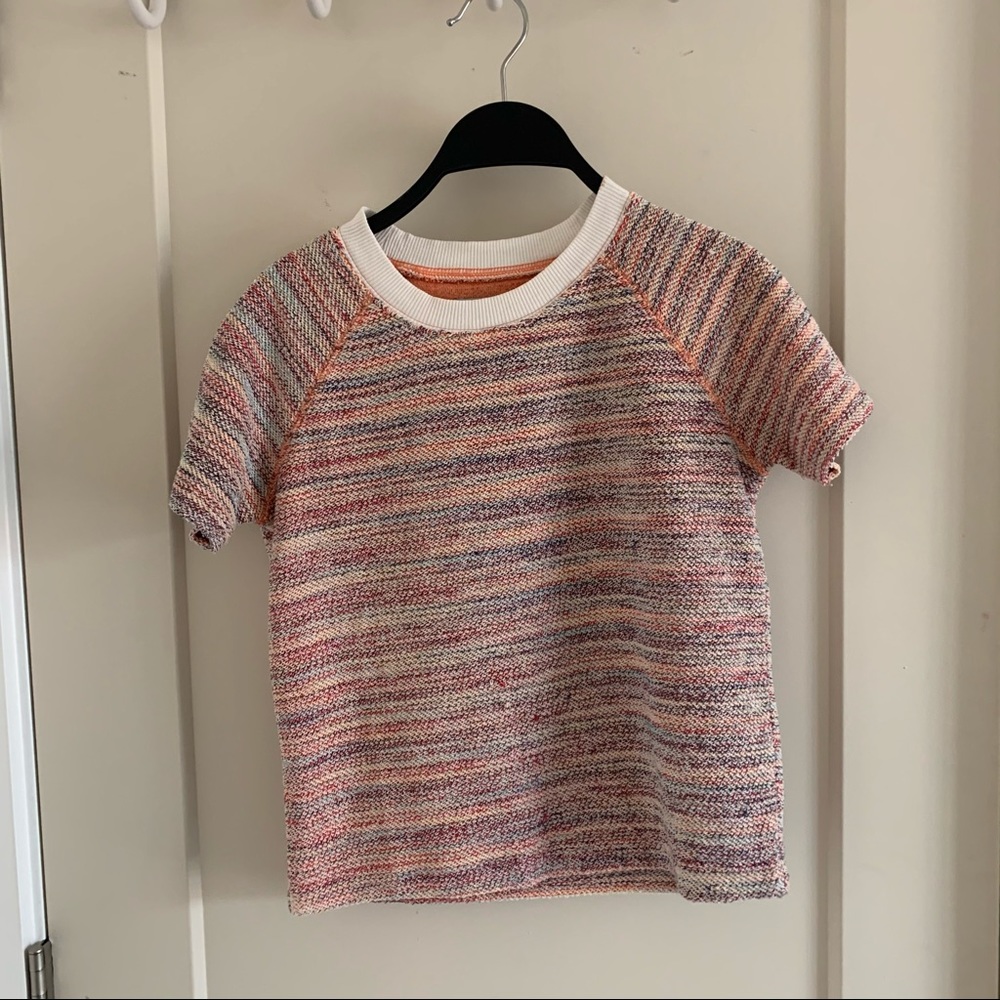 Colorful Madewell top